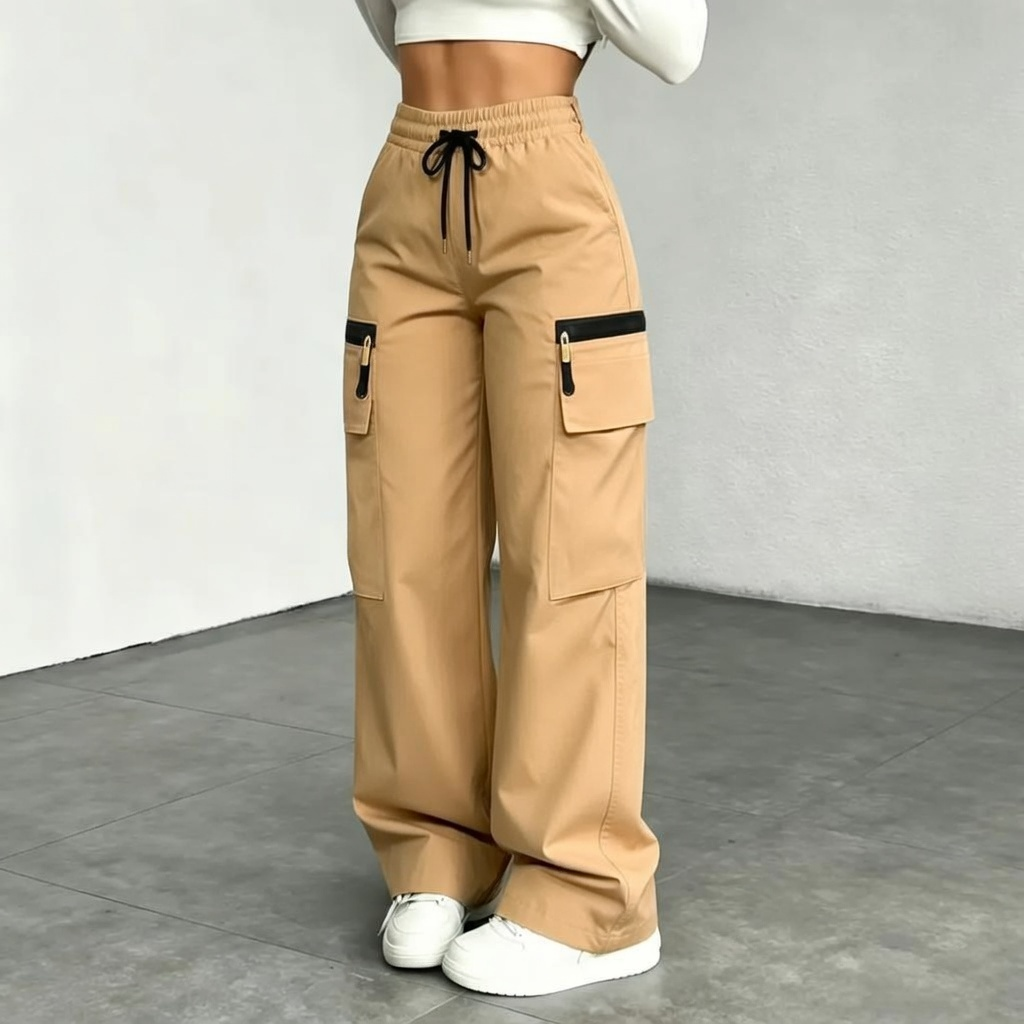 🔥Women's Lightweight Cargo Pants – Relaxed Fit, Quick-Dry & Multi-Pocket