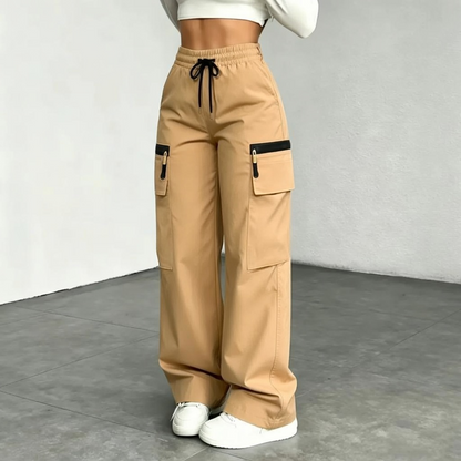 🔥Women's Lightweight Cargo Pants – Relaxed Fit, Quick-Dry & Multi-Pocket