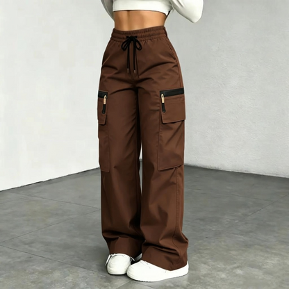 🔥Women's Lightweight Cargo Pants – Relaxed Fit, Quick-Dry & Multi-Pocket
