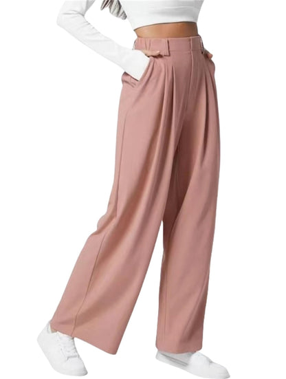 2026 NEW Limited offer🔥High Waisted Pocket Straight Leg Work Pants