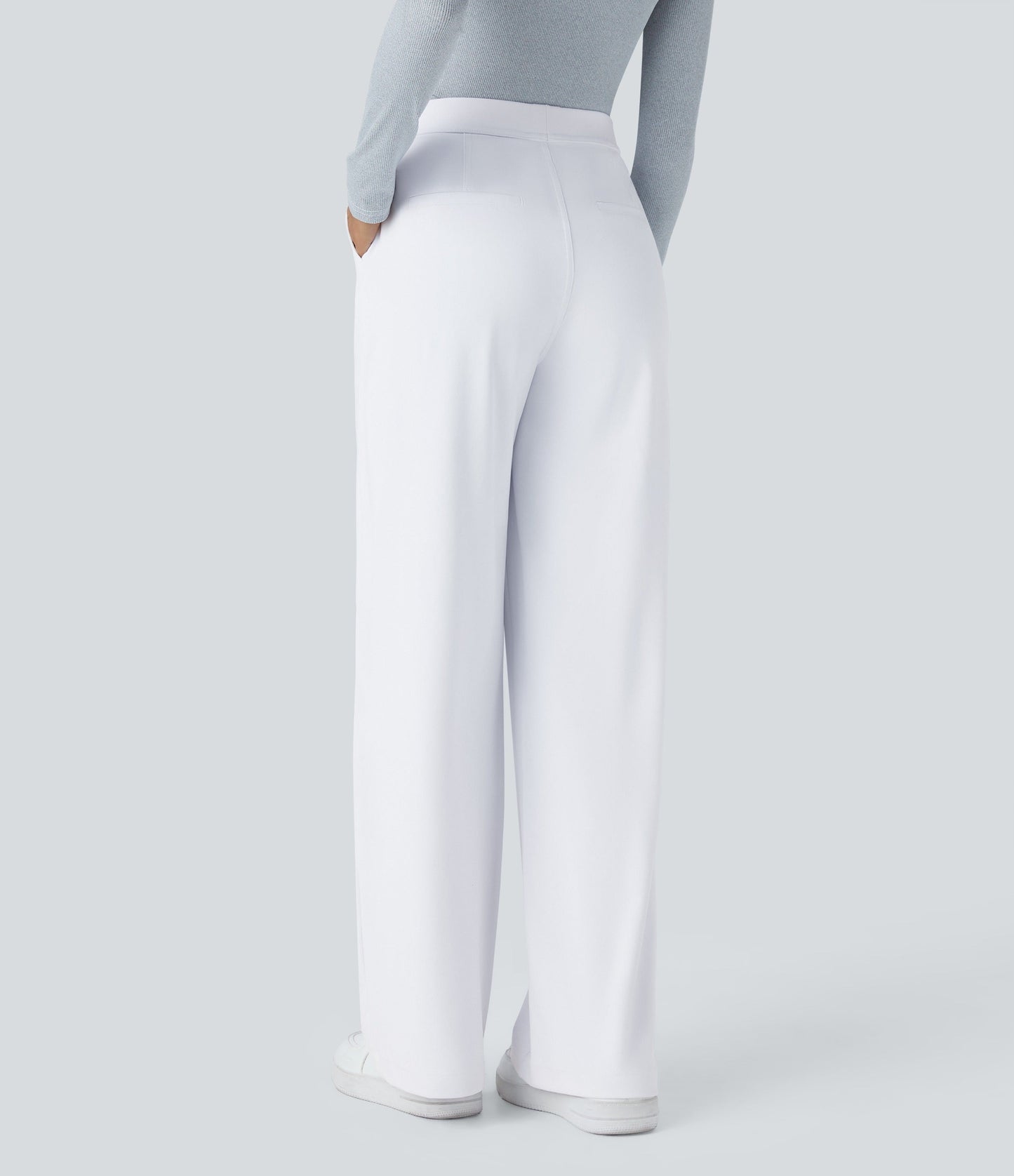 2026 NEW Limited offer🔥High Waisted Pocket Straight Leg Work Pants