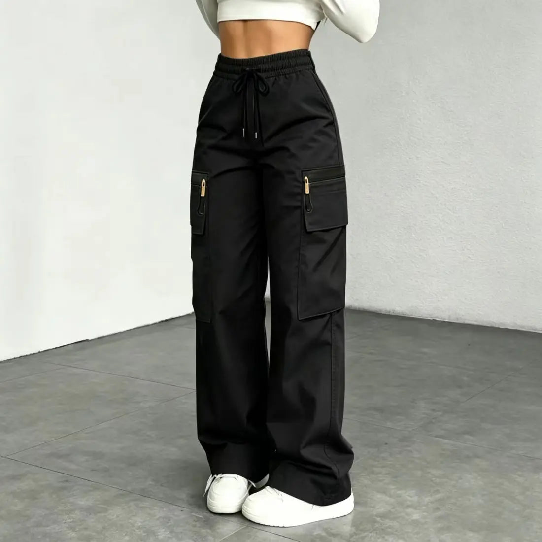 🔥Women's Lightweight Cargo Pants – Relaxed Fit, Quick-Dry & Multi-Pocket