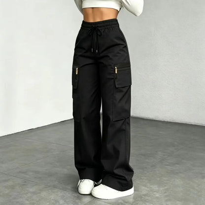 🔥Women's Lightweight Cargo Pants – Relaxed Fit, Quick-Dry & Multi-Pocket