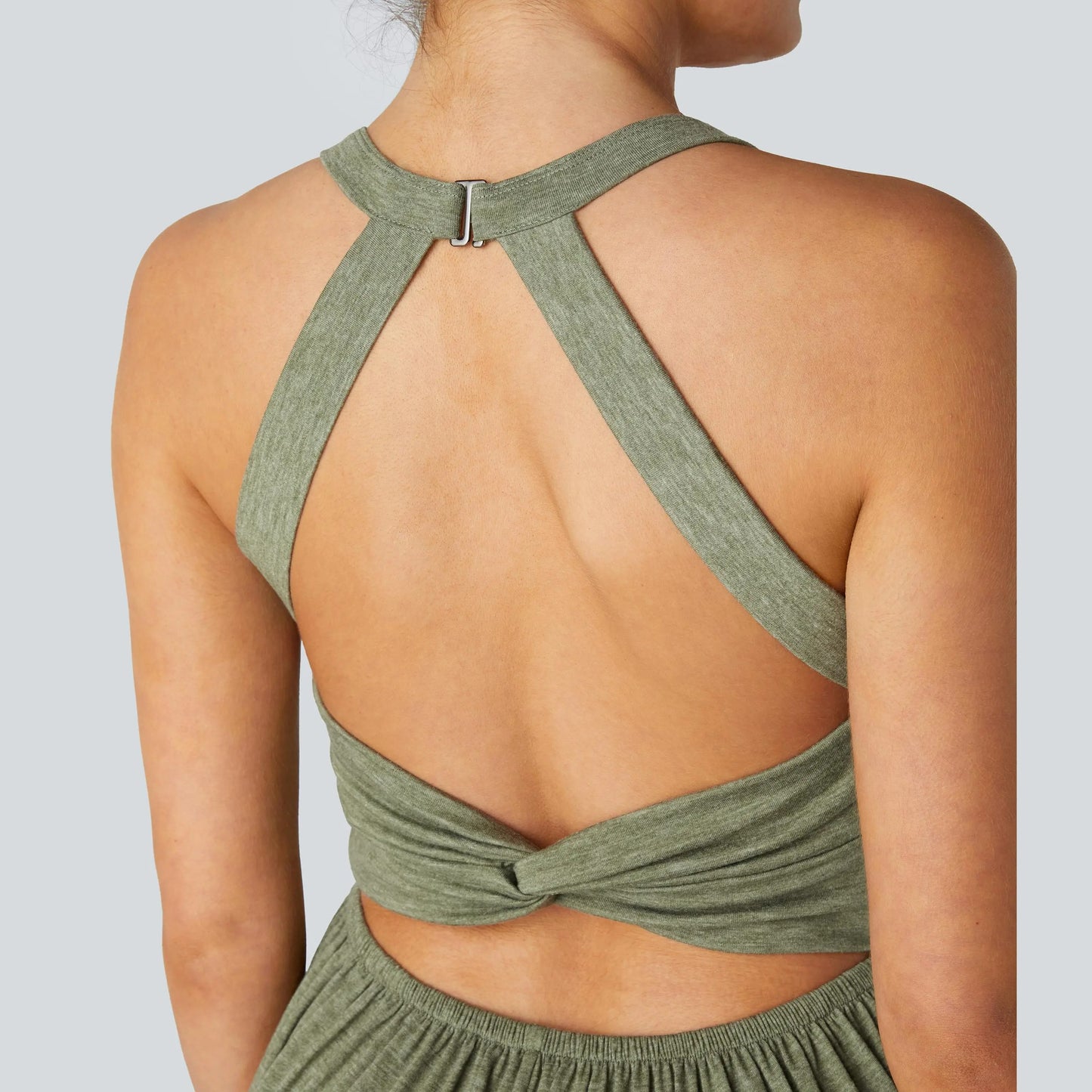 🔥U Neck Pocket Harem Casual Jumpsuit-Easy Peezy Edition
