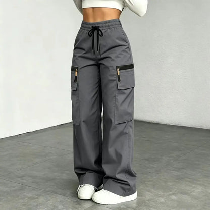 🔥Women's Lightweight Cargo Pants – Relaxed Fit, Quick-Dry & Multi-Pocket