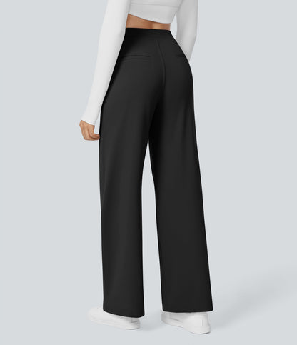 2026 NEW Limited offer🔥High Waisted Pocket Straight Leg Work Pants