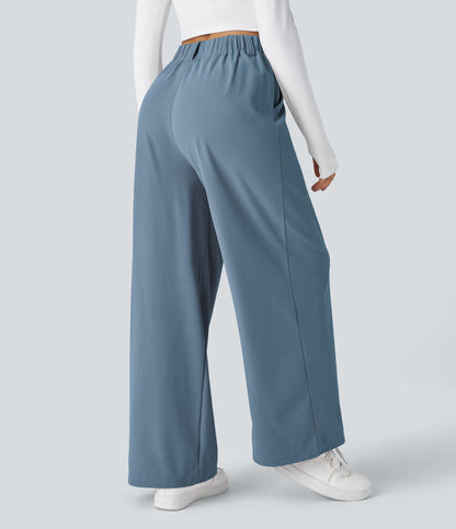 2026 NEW Limited offer🔥High Waisted Pocket Straight Leg Work Pants
