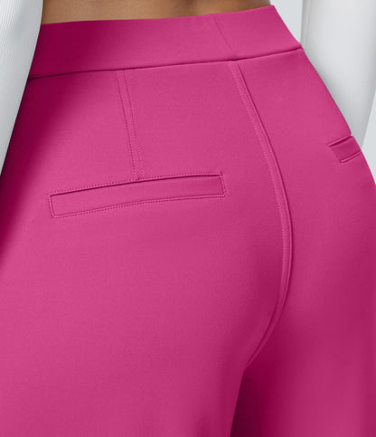 2026 NEW Limited offer🔥High Waisted Pocket Straight Leg Work Pants