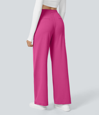 2026 NEW Limited offer🔥High Waisted Pocket Straight Leg Work Pants