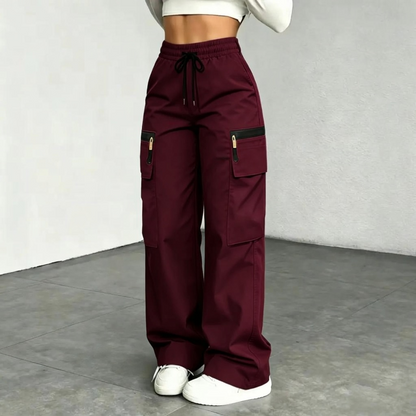 🔥Women's Lightweight Cargo Pants – Relaxed Fit, Quick-Dry & Multi-Pocket