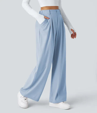 2026 NEW Limited offer🔥High Waisted Pocket Straight Leg Work Pants
