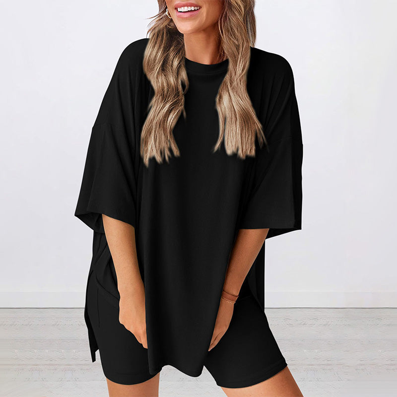 🌸2026 Limited Hot Sale 49% OFF🌸Women's Summer Casual Loose Two-piece Set💃