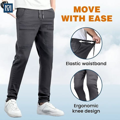 🏖️LAST DAY SALE – ONLY  £14.99‼️50K+ SOLD🔥👖High Stretch Multi-pocket Durable Work Trousers✨Water Repellent Stretchy Utility Pants For Hiking Fishing Daily Work
